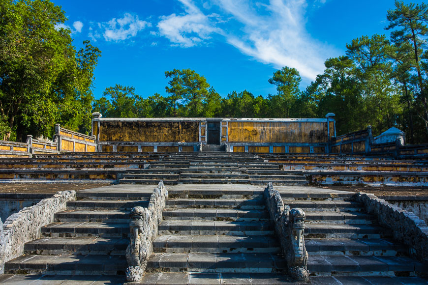 Gia Long tomb Hue inside guide