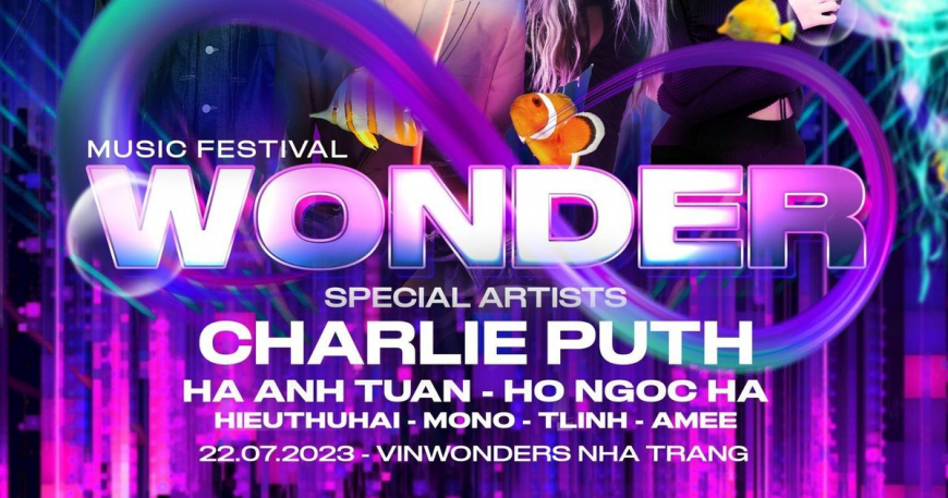 Charlie Puth Music Festival Nha Trang