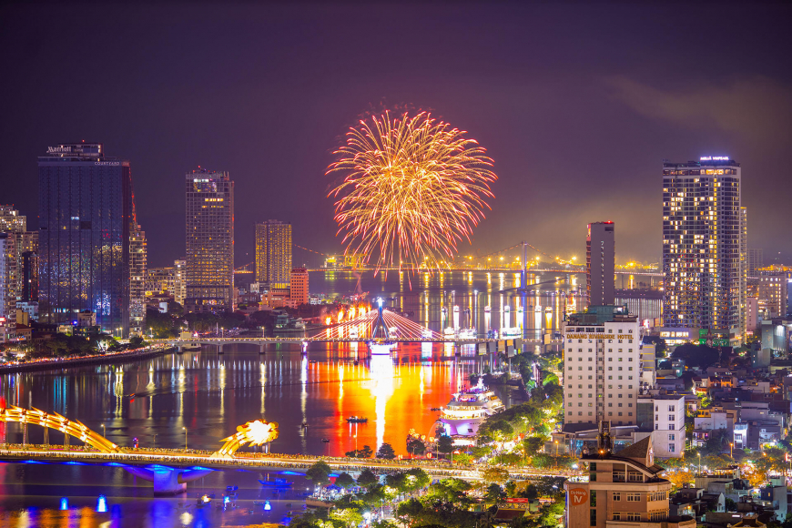 international fireworks festival diff 2023 Danang