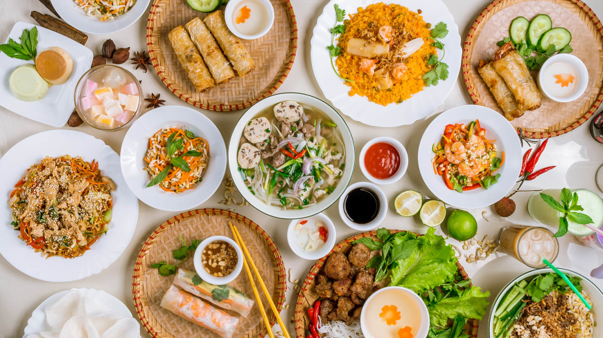 Vietnam traditional dishes