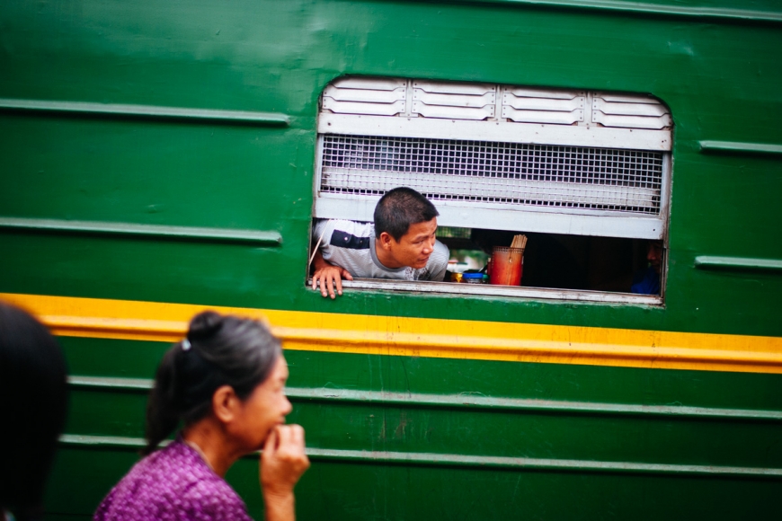 ベトナムの鉄道旅行